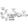 MTS 01.55270 Middle Silencer